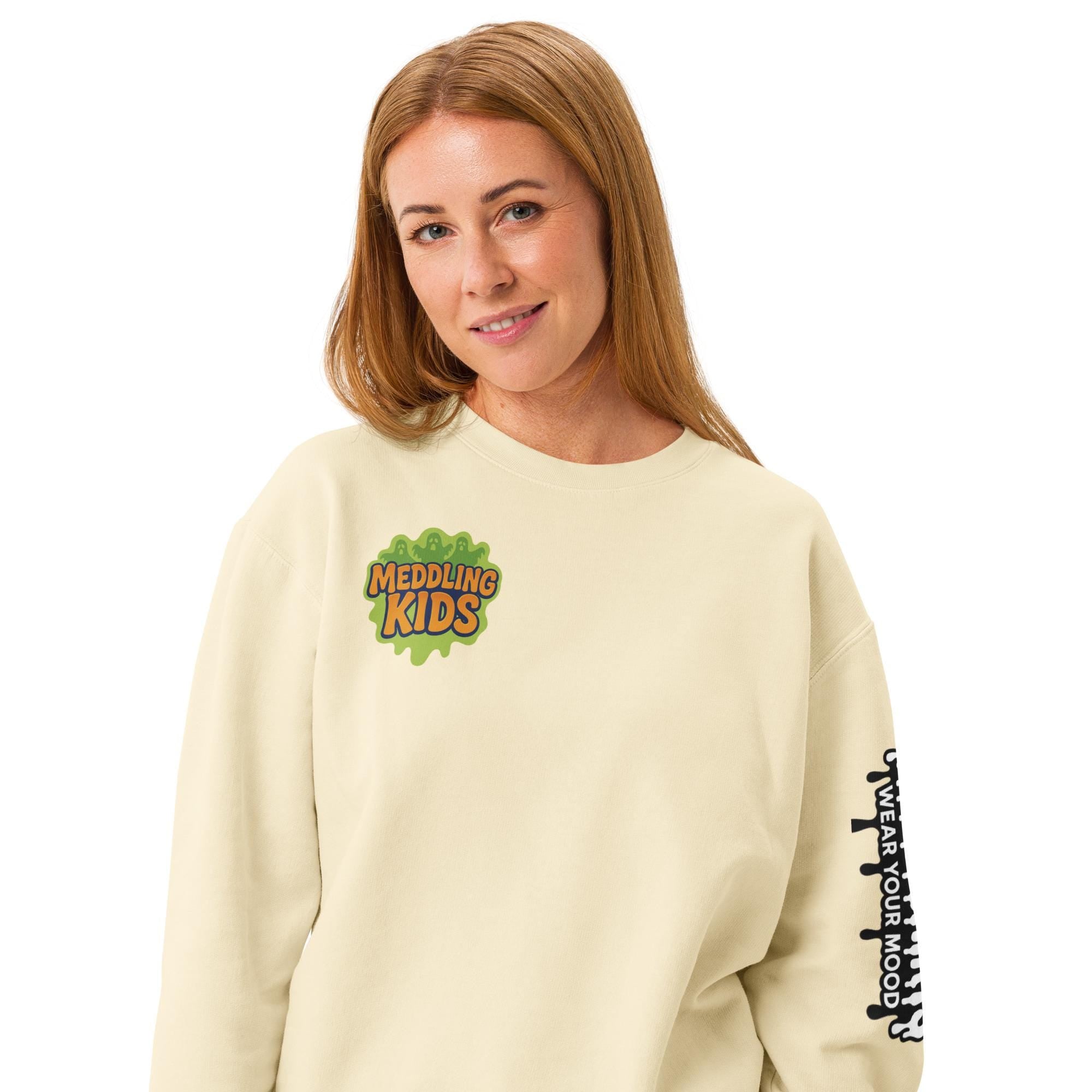 Meddling Kids Crewneck — Hand-Drawn Horror