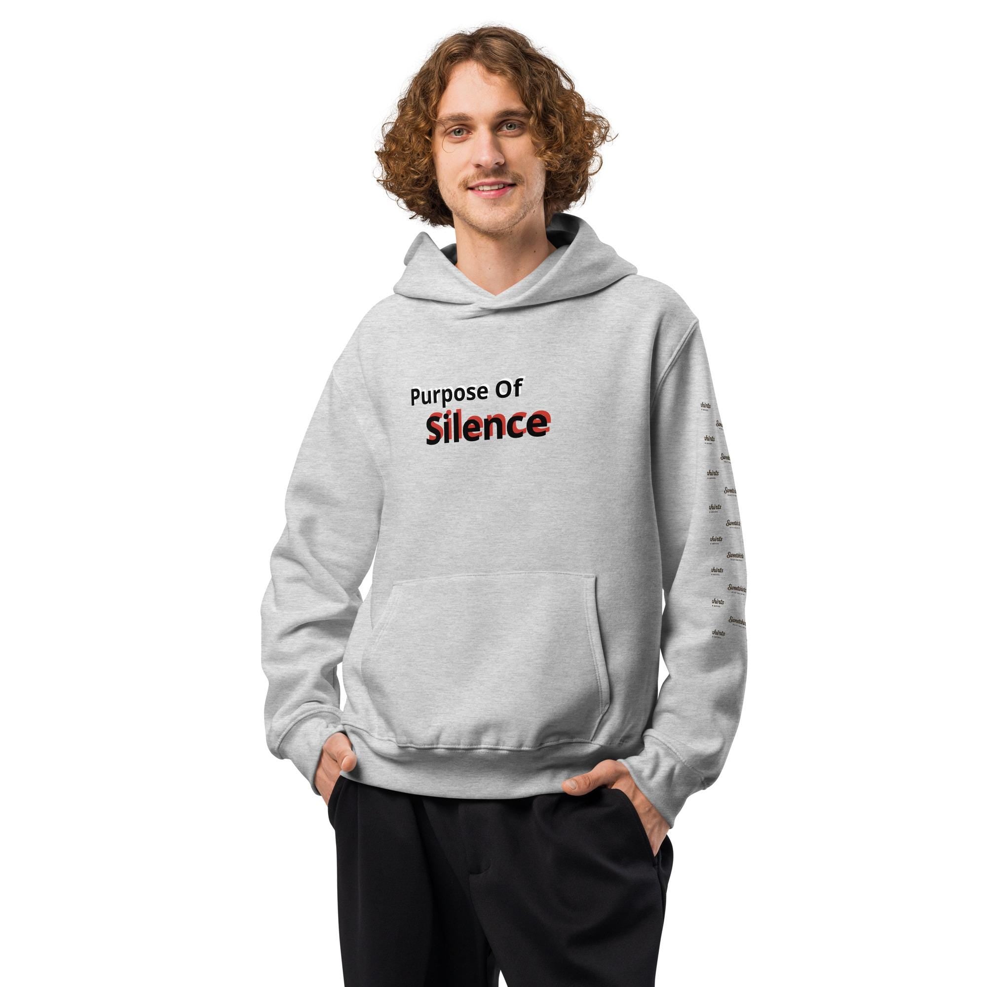 Purpose of Silence Hoodie – Samurai Graphic Streetwear