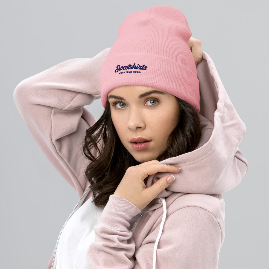 Sweetshirts Wear Your Mood Embroidered Beanie