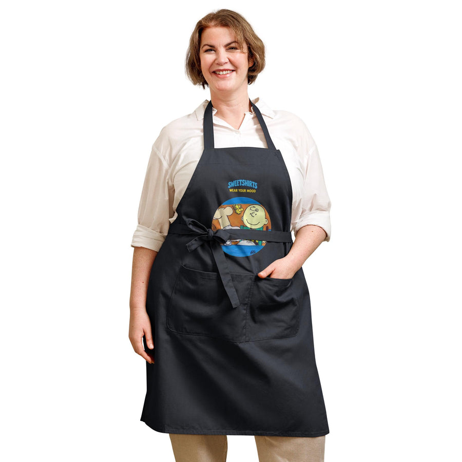 Cartoon Duo Apron — Kitchen Mood Edition