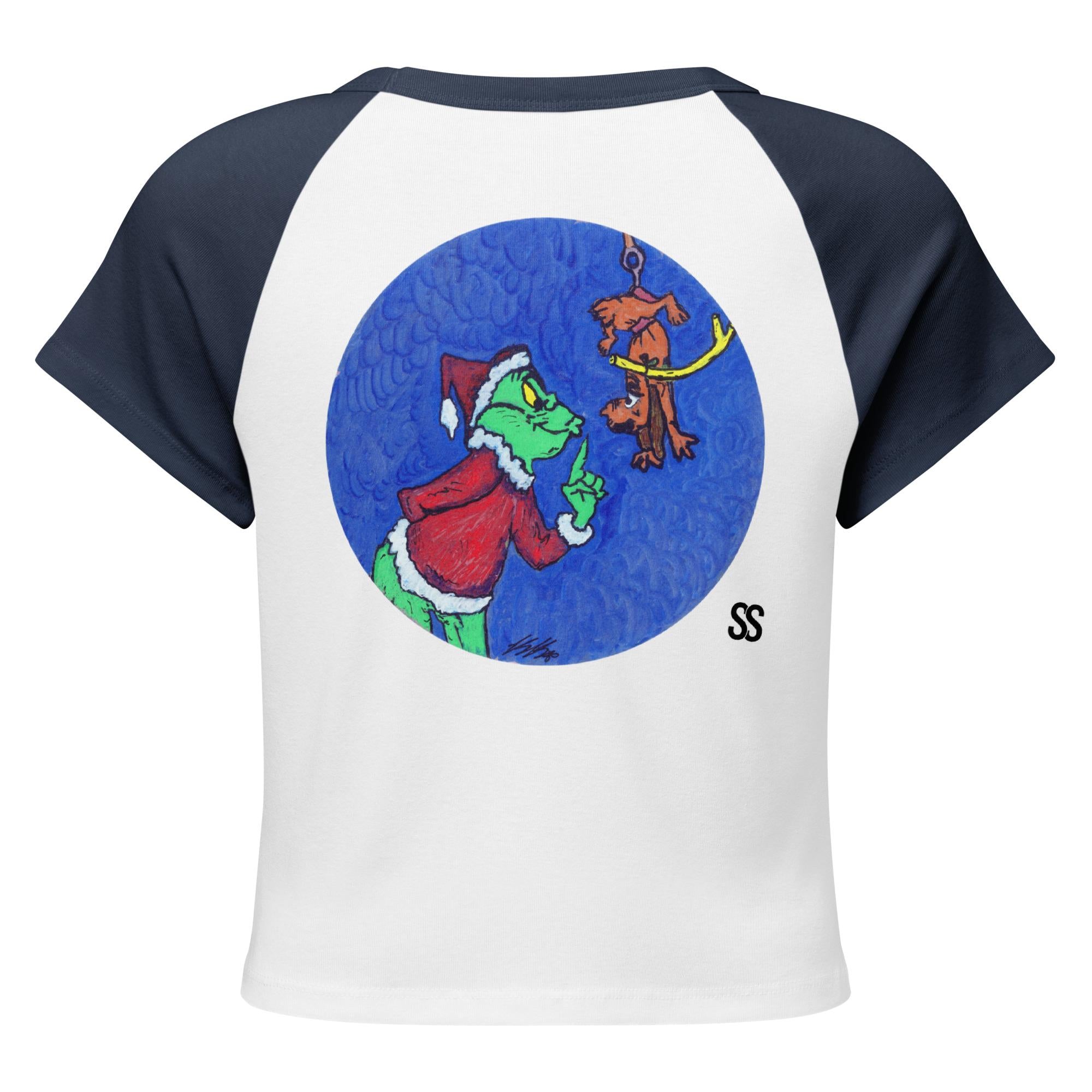 Mean One Micro Rib Tee — Holiday Mood Edition