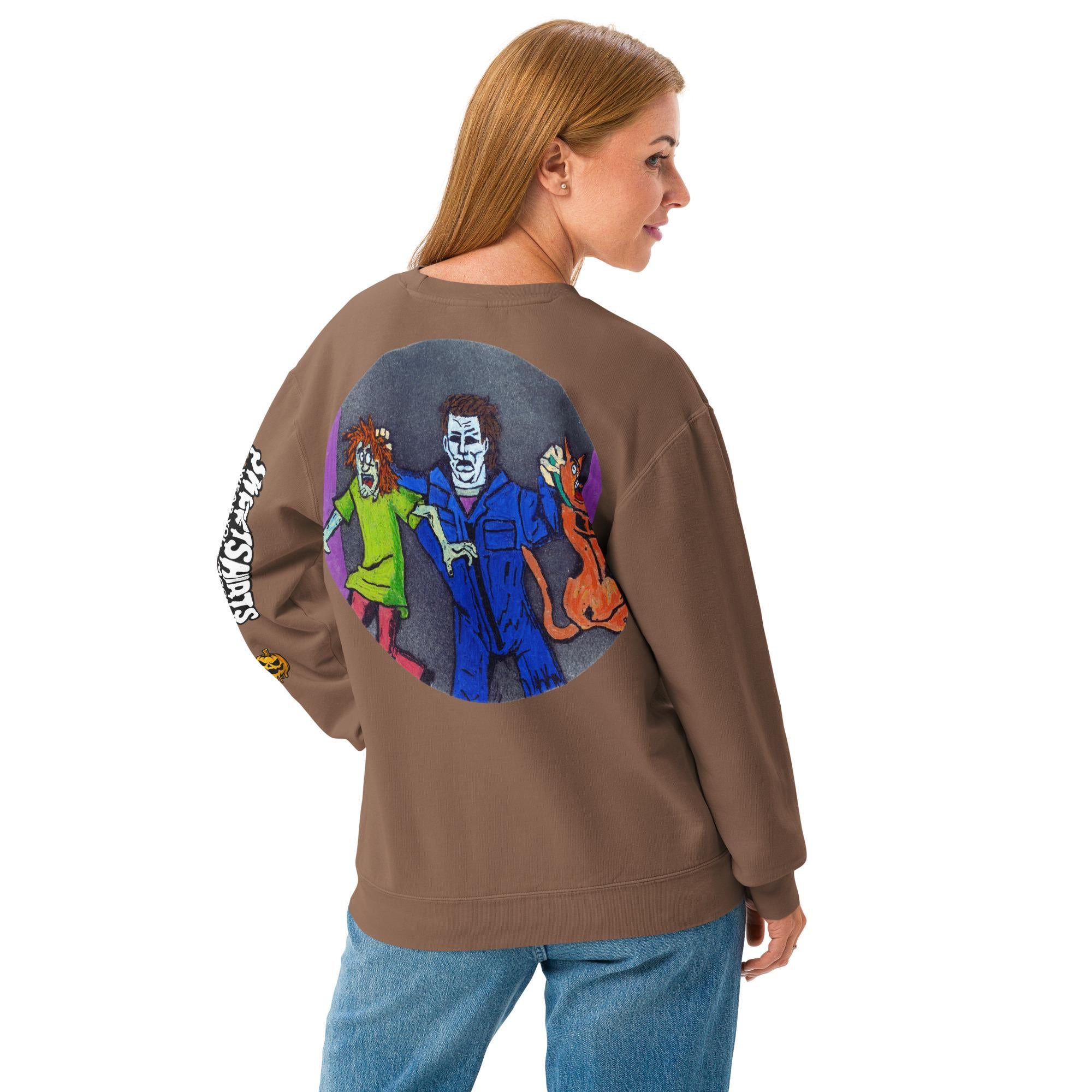 Meddling Kids Crewneck — Hand-Drawn Horror