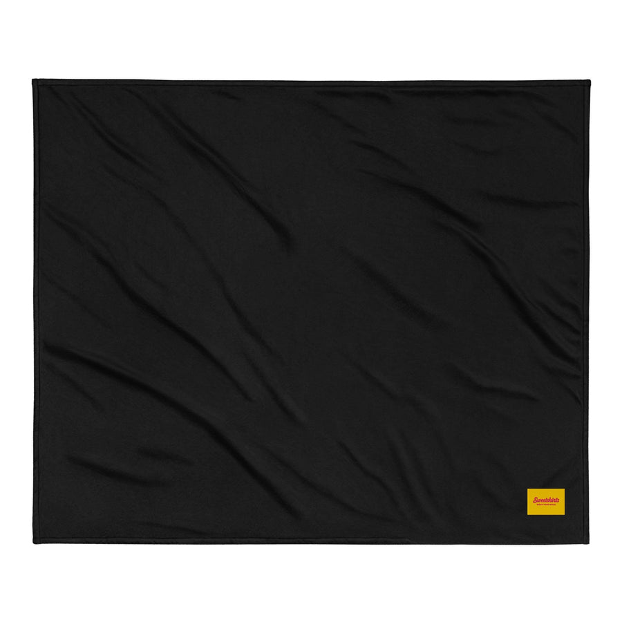 Sweetshirts Logo Sherpa Blanket — Cozy Mood Edition