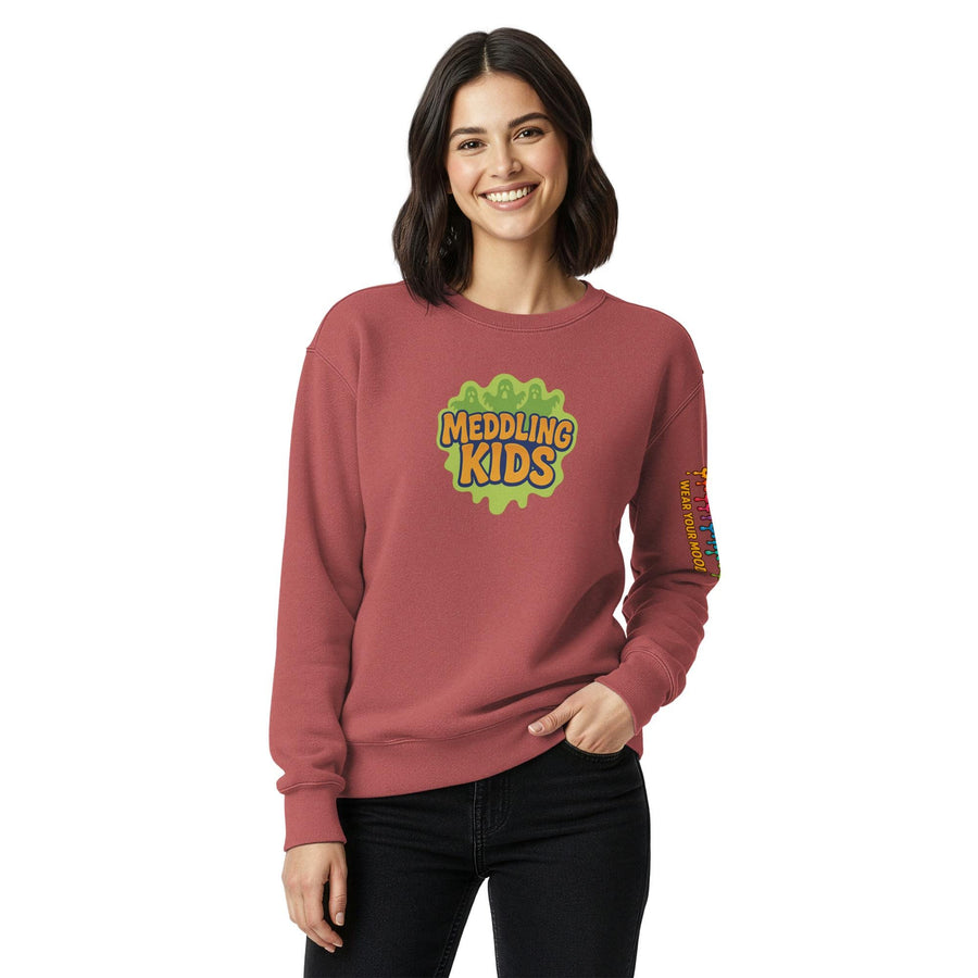 Meddling Kids Cartoon Mashup Crewneck