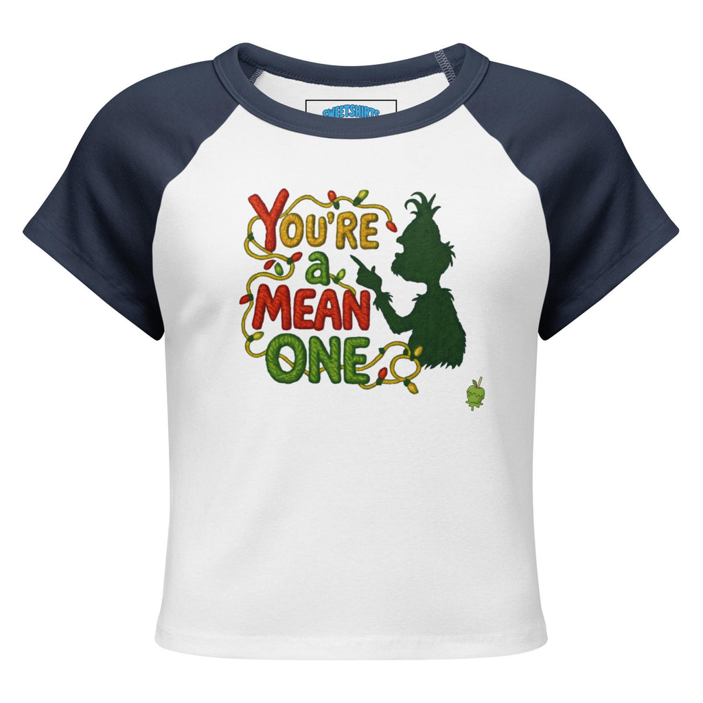 Mean One Micro Rib Tee — Holiday Mood Edition