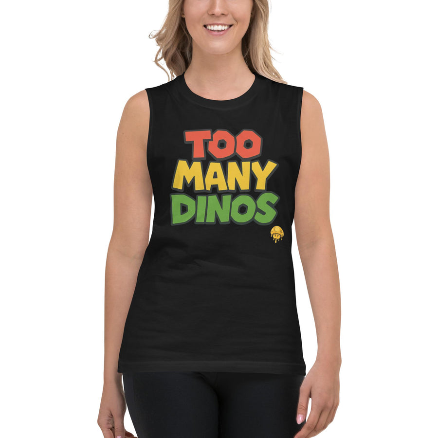 Too Many Dinos Muscle Tank
