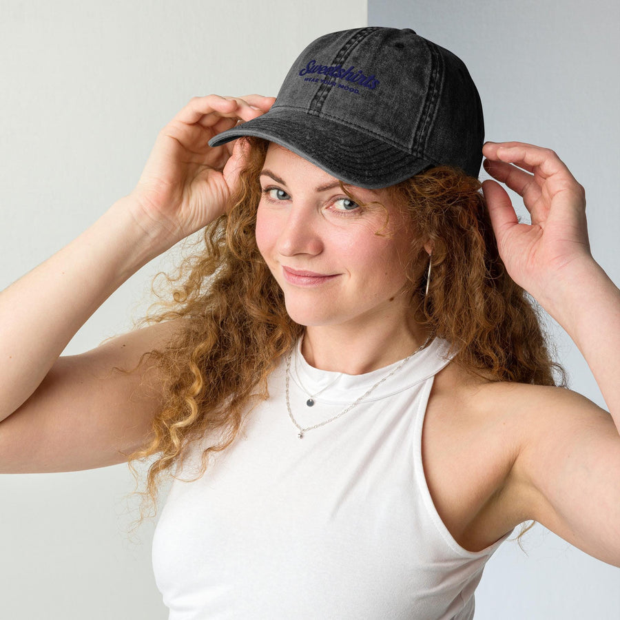 Sweetshirts Wear Your Mood Distressed Dad Hat