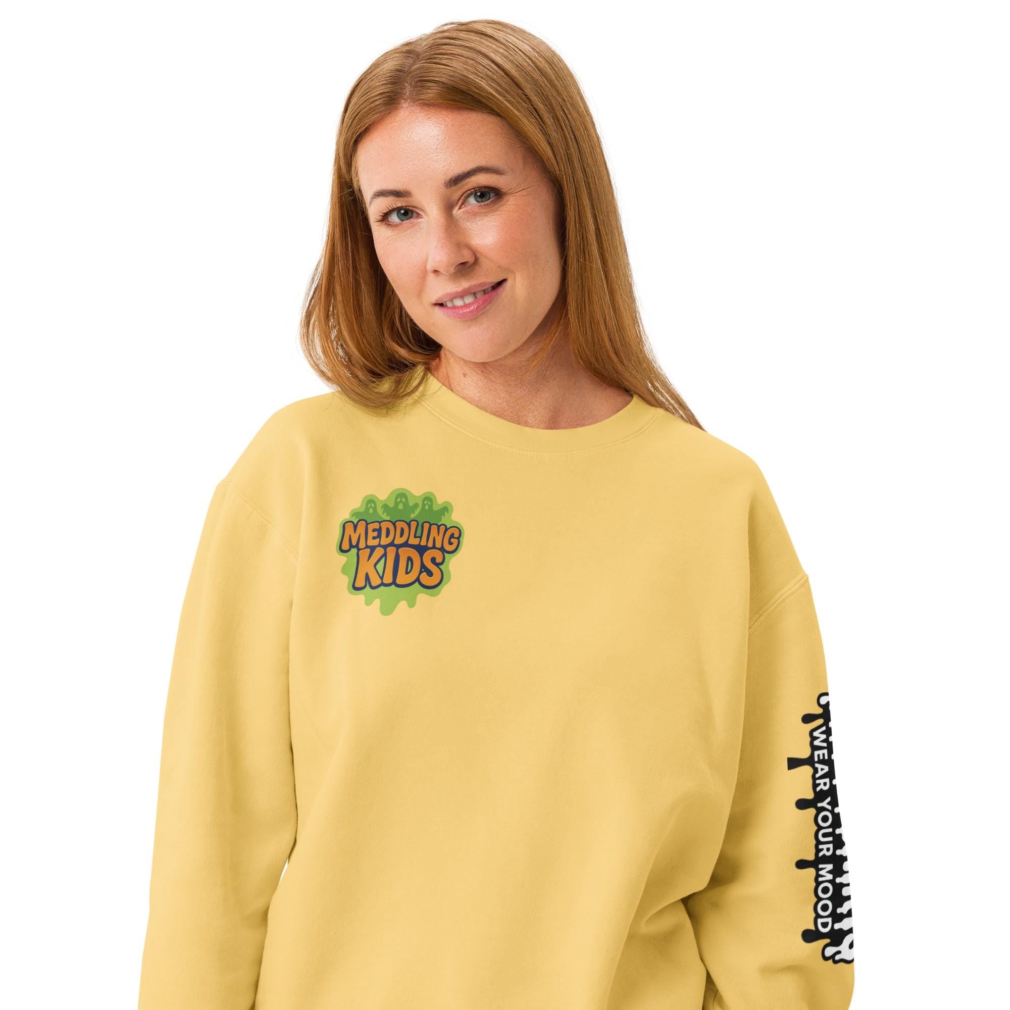 Meddling Kids Crewneck — Hand-Drawn Horror