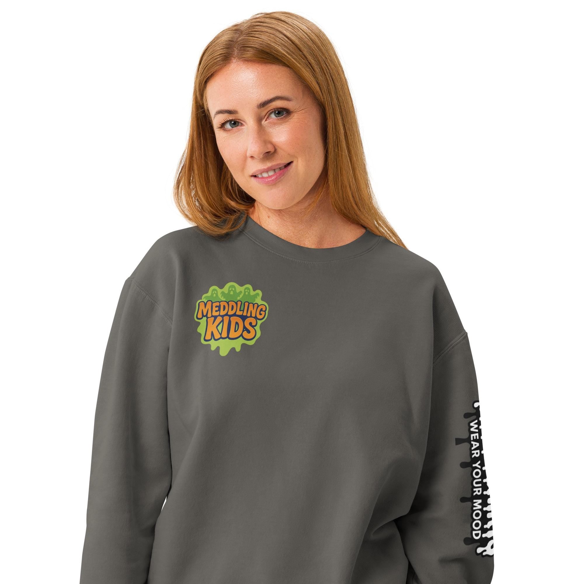 Meddling Kids Crewneck — Hand-Drawn Horror