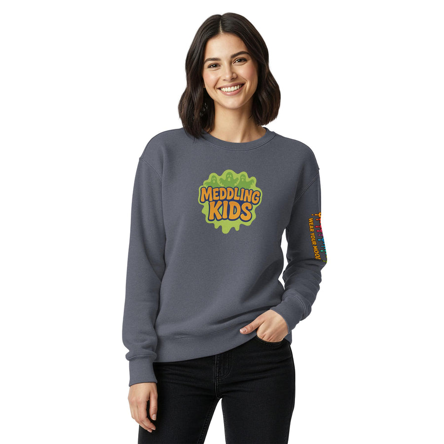 Meddling Kids Cartoon Mashup Crewneck