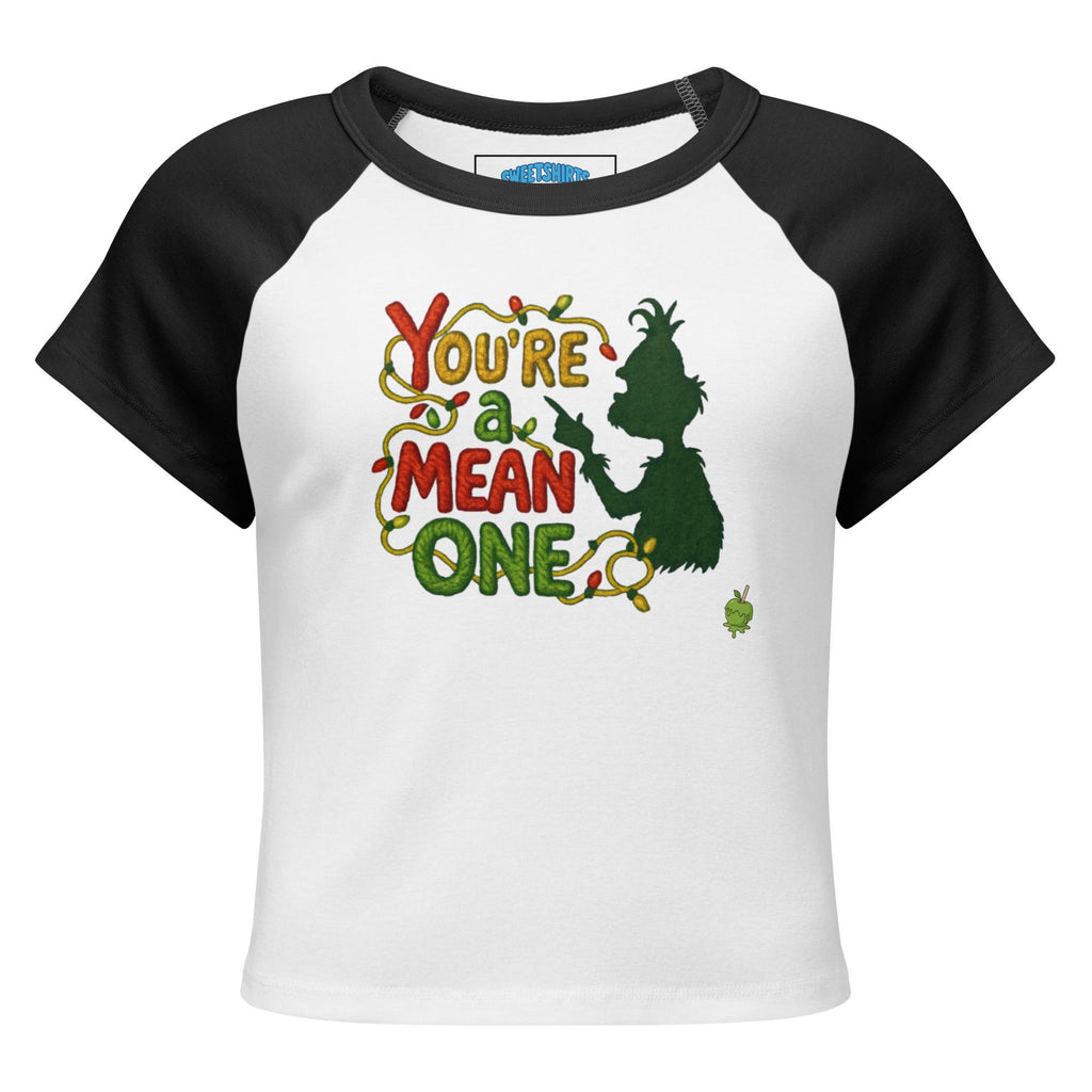 Mean One Micro Rib Tee — Holiday Mood Edition