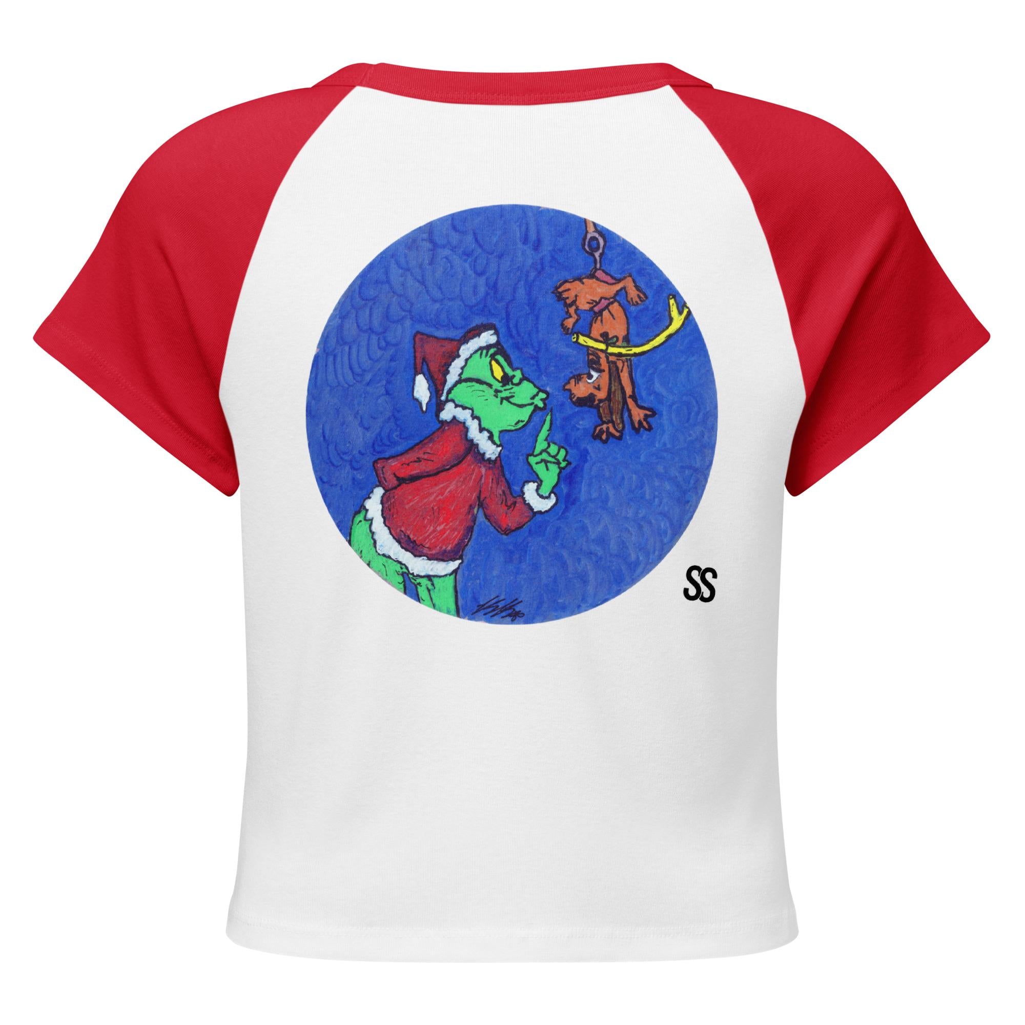 Mean One Micro Rib Tee — Holiday Mood Edition