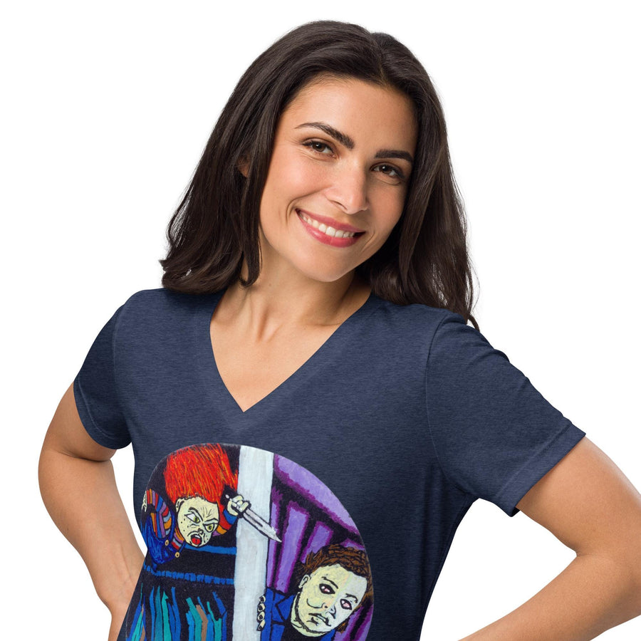 Spooky Nostalgia V-Neck T-Shirt