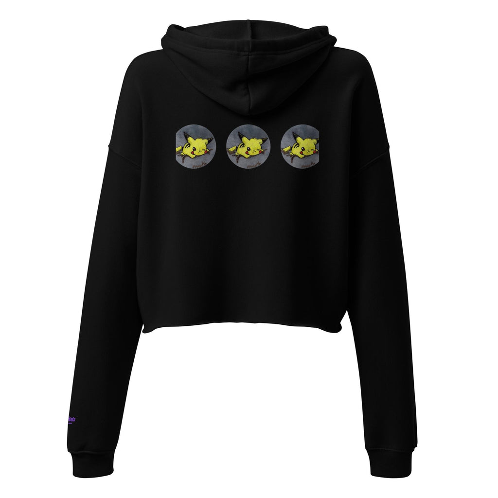 Wink Back Crop Hoodie — Sweetshirts Original